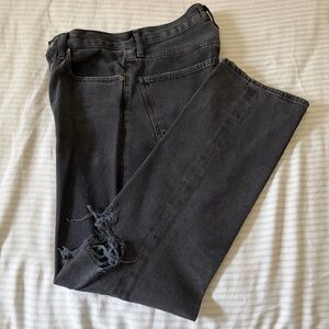AGOLDE 90’s Mid-Rise Loose Jeans in Smokestack